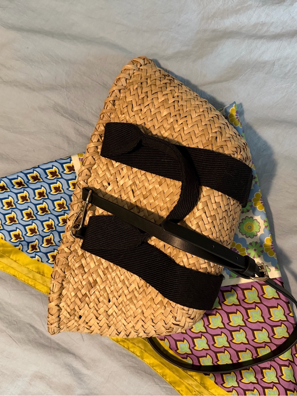 zara bag and scarf